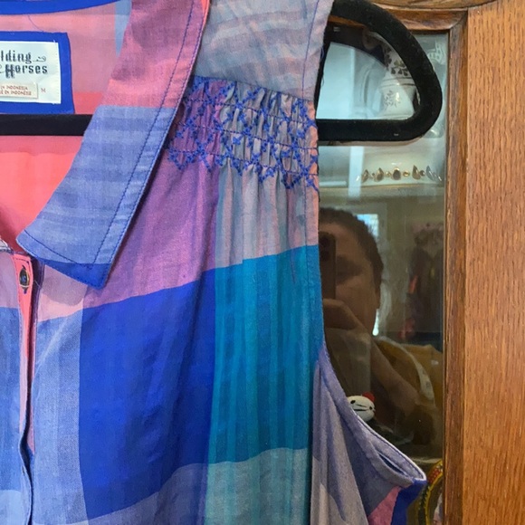 Anthropologie Holding Horses Plaid Dress - Picture 9 of 12